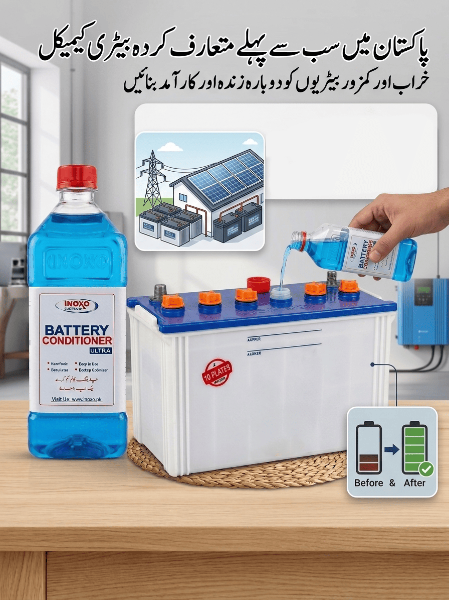 Inoxo Battery Conditioner Ultra || Extend Your Battery's Life - Inoxo Chemical