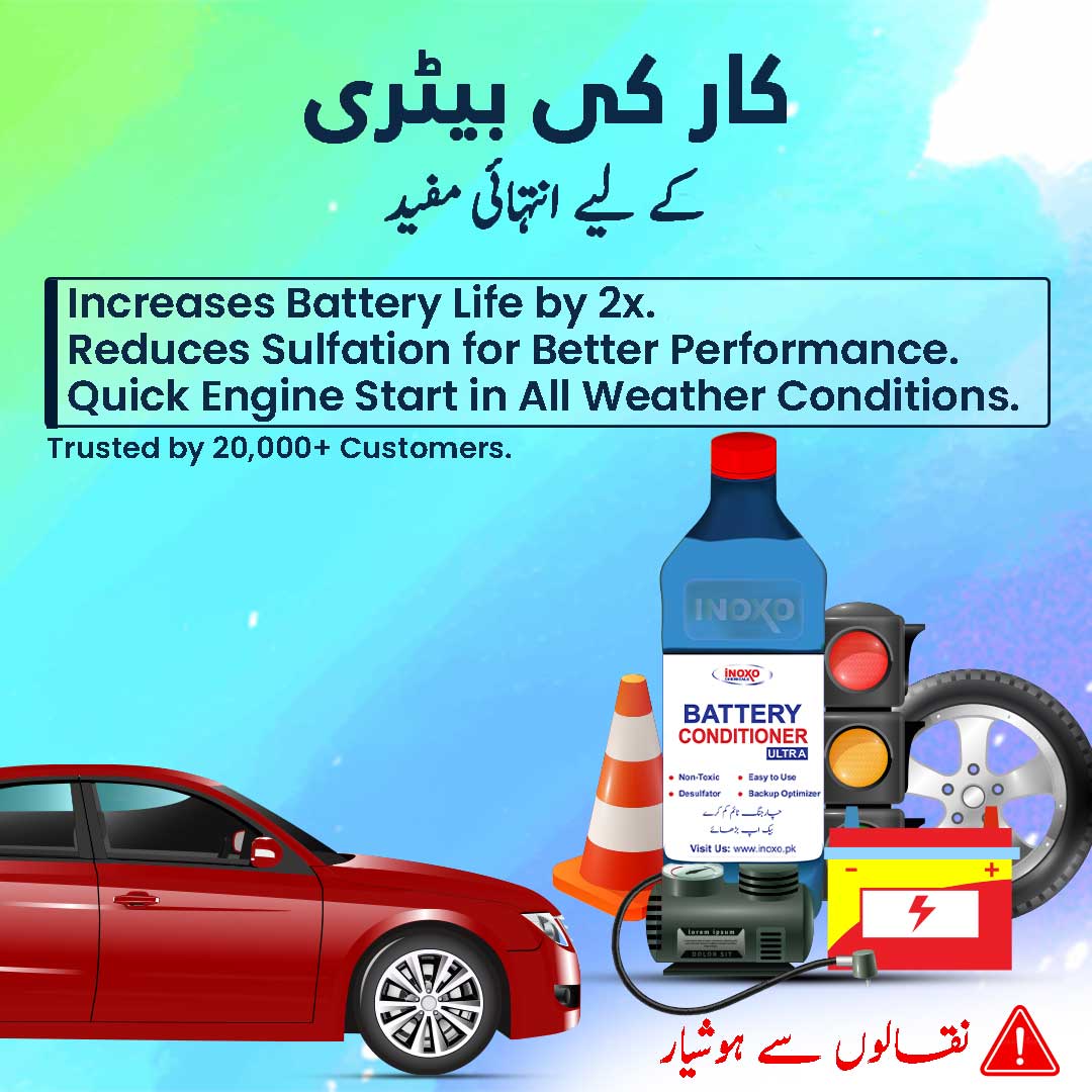 Inoxo Battery Conditioner Ultra || Extend Your Battery's Life - Inoxo Chemical