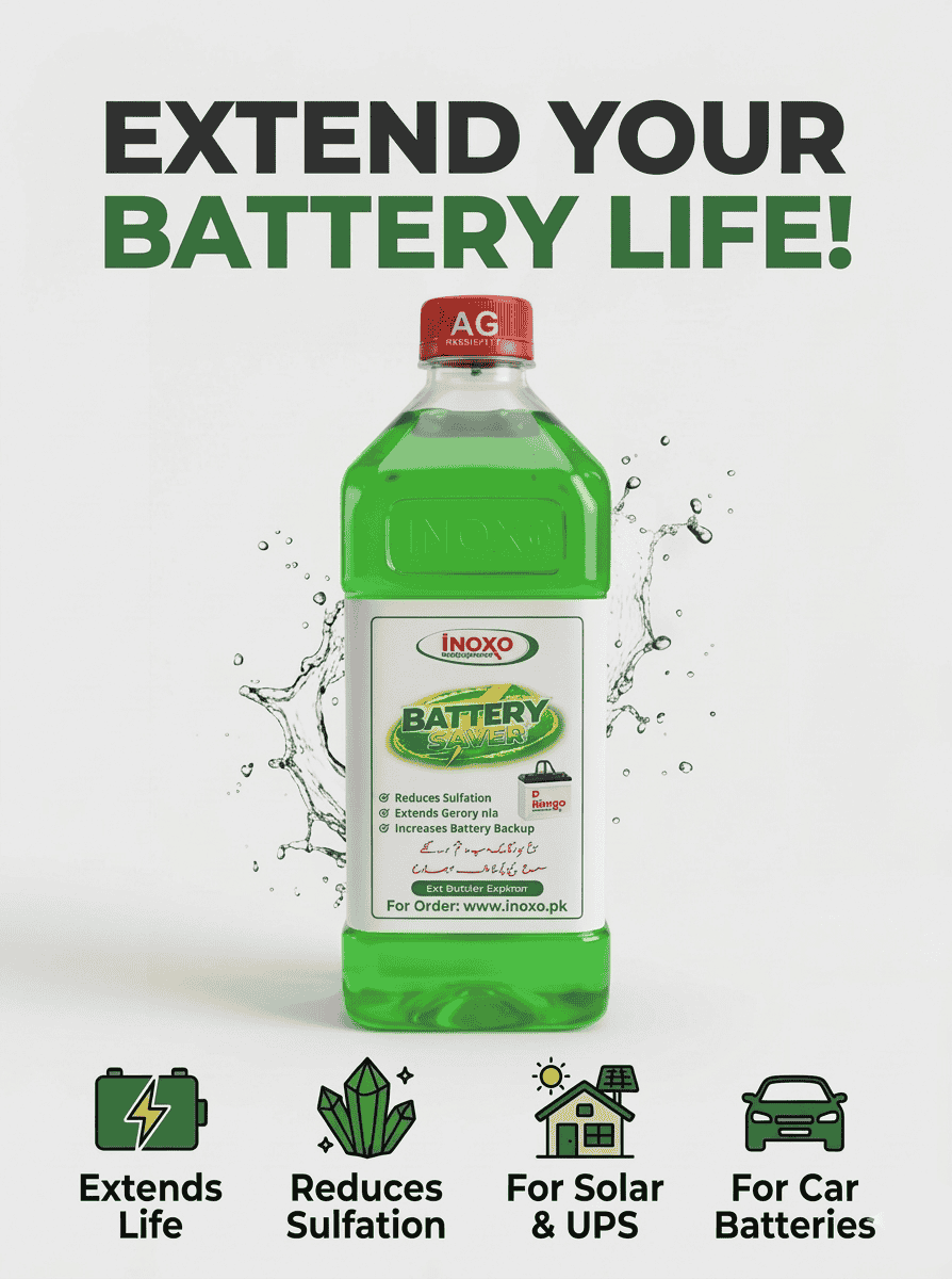 Inoxo Battery Saver | Maintain Battery Backup (for regular batteries)