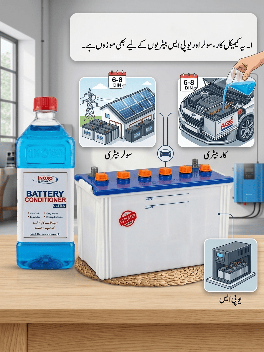 Inoxo Battery Conditioner Ultra || Extend Your Battery's Life - Inoxo Chemical