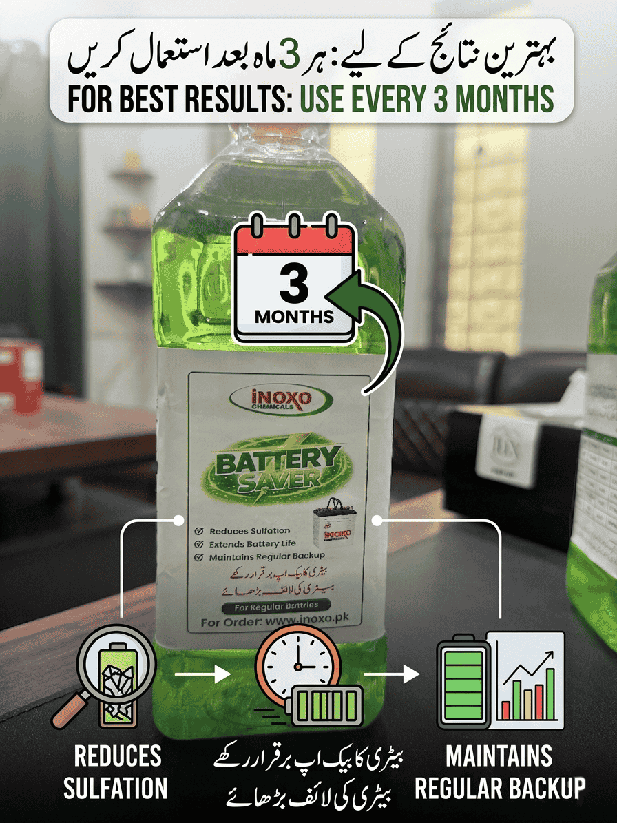 Inoxo Battery Saver | Maintain Battery Backup (for regular batteries)