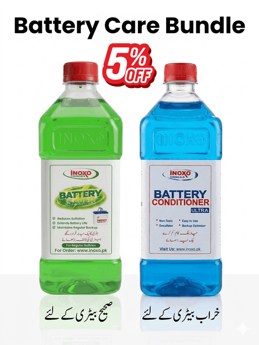 Inoxo Battery Care Bundle | Conditioner Ultra + Battery Saver - Inoxo Chemical