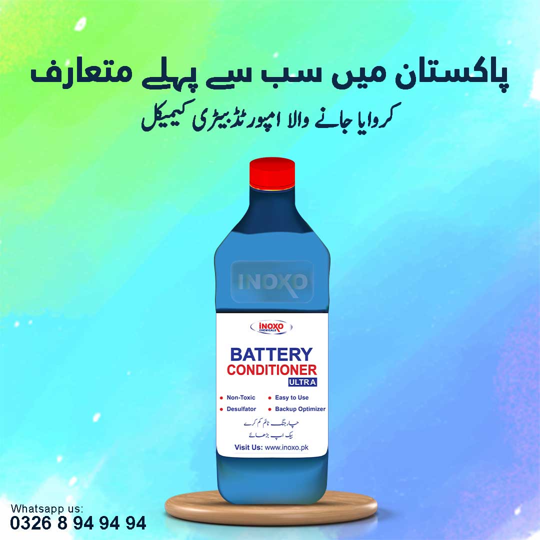 Inoxo Battery Conditioner Ultra || Extend Your Battery's Life - Inoxo Chemical